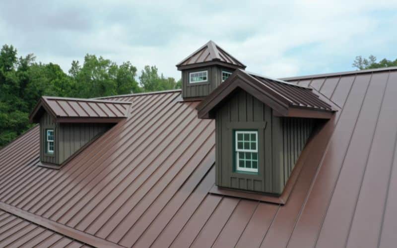 金属屋顶直接安装在椽子上
